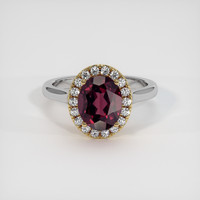 2.83 Ct. Gemstone Ring, 14K Yellow & White 1