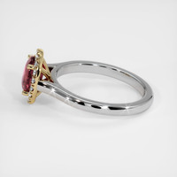 1.19 Ct. Sapphire Ring, 14K Yellow & White 4
