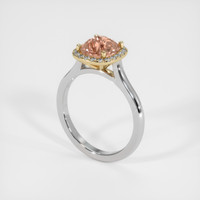 2.33 Ct. Sapphire Ring, 14K Yellow & White 2