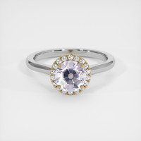 1.29 Ct. Gemstone Ring, 18K Yellow & White 1