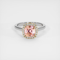 2.33 Ct. Sapphire Ring, 18K Yellow & White 1