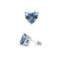 <span>1.48</span>&nbsp;<span class="tooltip-light">Ct.Tw.<span class="tooltiptext">Total Carat Weight</span></span> Gemstone Earrings, 18K White Gold 2