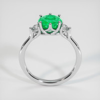 1.61 Ct. Emerald Ring, Platinum 950 3