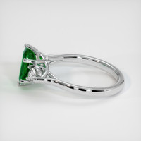 1.43 Ct. Emerald Ring, Platinum 950 4