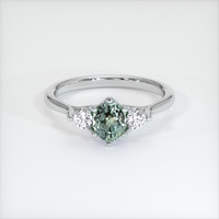 0.75 Ct. Sapphire Ring, Platinum 950 1