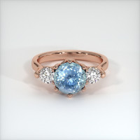 3.24 Ct. Sapphire Ring, 18K Rose Gold 1