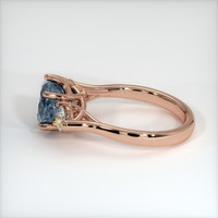 3.24 Ct. Sapphire Ring, 18K Rose Gold 4
