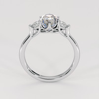 2.25 Ct. Bi Color Sapphire Ring, 14K White Gold 3