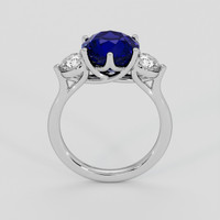 2.80 Ct. Blue Sapphire Ring, 14K White Gold 3