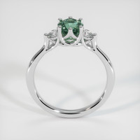 1.12 Ct. Sapphire Ring, 14K White Gold 3
