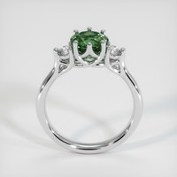 1.66 Ct. Green Sapphire Ring, 14K White Gold 3