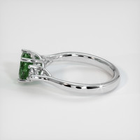 1.66 Ct. Green Sapphire Ring, 14K White Gold 4