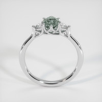1.03 Ct. Sapphire Ring, 14K White Gold 3