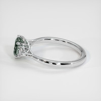 1.03 Ct. Sapphire Ring, 14K White Gold 4
