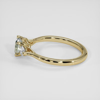 0.78 Ct. Bi Color Sapphire Ring, 14K Yellow Gold 4