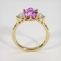 3.17 Ct. Sapphire Ring, 14K Yellow Gold 3