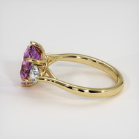 3.17 Ct. Sapphire Ring, 14K Yellow Gold 4