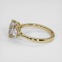 1.30 Ct. Bluish Purple Sapphire Ring, 18K Yellow Gold 4
