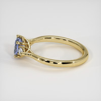 0.97 Ct. Bi Color Sapphire Ring, 18K Yellow Gold 4