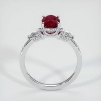 2.02 Ct. Ruby Ring, Platinum 950 3