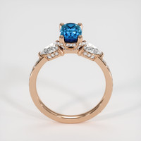 1.95 Ct. Sapphire Ring, 14K Rose Gold 3
