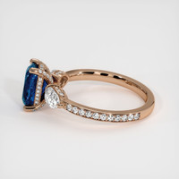 1.95 Ct. Sapphire Ring, 14K Rose Gold 4