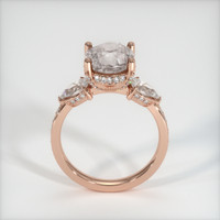 4.11 Ct. Pink Sapphire Ring, 14K Rose Gold 3