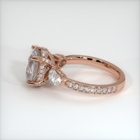 4.11 Ct. Pink Sapphire Ring, 14K Rose Gold 4