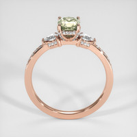1.08 Ct. Sapphire Ring, 14K Rose Gold 3