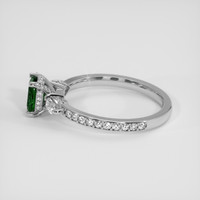0.77 Ct. Alexandrite Ring, 10K White Gold 4