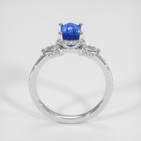1.13 Ct. Sapphire Ring, 18K White Gold 3