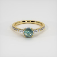 1.83 Ct. Sapphire Ring, 14K Yellow Gold 1