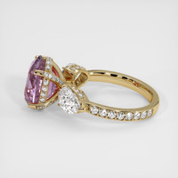 3.22 Ct. Sapphire Ring, 18K Yellow Gold 4