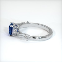 1.03 Ct. Blue Sapphire Ring, Platinum 950 4