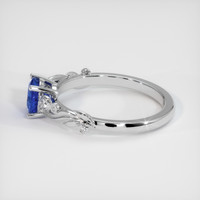 0.91 Ct. Sapphire Ring, Platinum 950 4