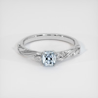0.67 Ct. Sapphire Ring, Platinum 950 1