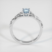 0.67 Ct. Sapphire Ring, Platinum 950 3