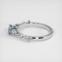 0.67 Ct. Sapphire Ring, Platinum 950 4