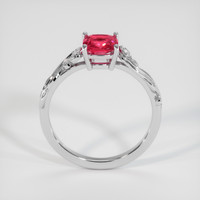 1.21 Ct. Padparadscha Sapphire Ring, Platinum 950 3