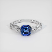 1.49 Ct. Sapphire Ring, Platinum 950 1