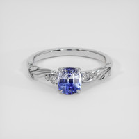 1.31 Ct. Bi Color Sapphire Ring, Platinum 950 1