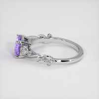 1.36 Ct. Purple Sapphire Ring, Platinum 950 4