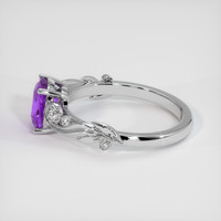 2.54 Ct. Sapphire Ring, Platinum 950 4