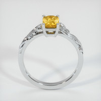 0.94 Ct. Yellow Sapphire Ring, Platinum 950 3