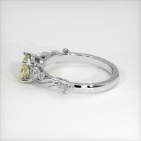 1.05 Ct. Yellow Sapphire Ring, Platinum 950 4
