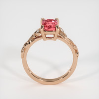 2.03 Ct. Padparadscha Sapphire Ring, 14K Rose Gold 3