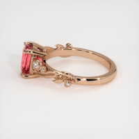 2.03 Ct. Padparadscha Sapphire Ring, 14K Rose Gold 4