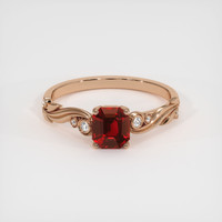 1.25 Ct. Ruby Ring, 14K Rose Gold 1