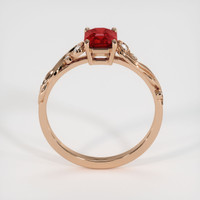 1.25 Ct. Ruby Ring, 14K Rose Gold 3