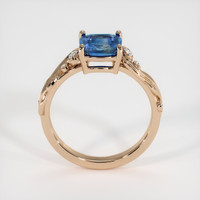 1.56 Ct. Sapphire Ring, 14K Rose Gold 3